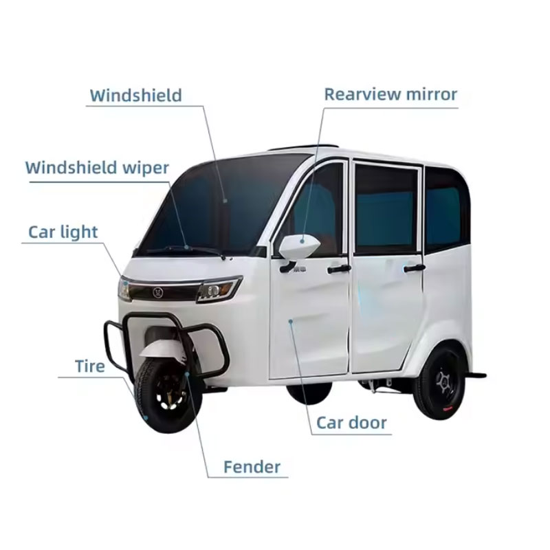 Enclosed Electric Tricycle
