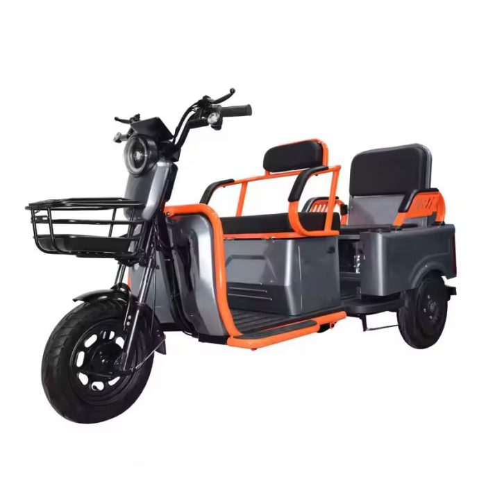 Electric Tricycle for Adults with Passenger Seat