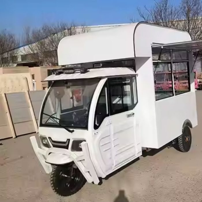 three wheel food truck