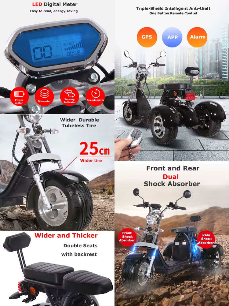 Fat Tire Golf Cart Scooter details